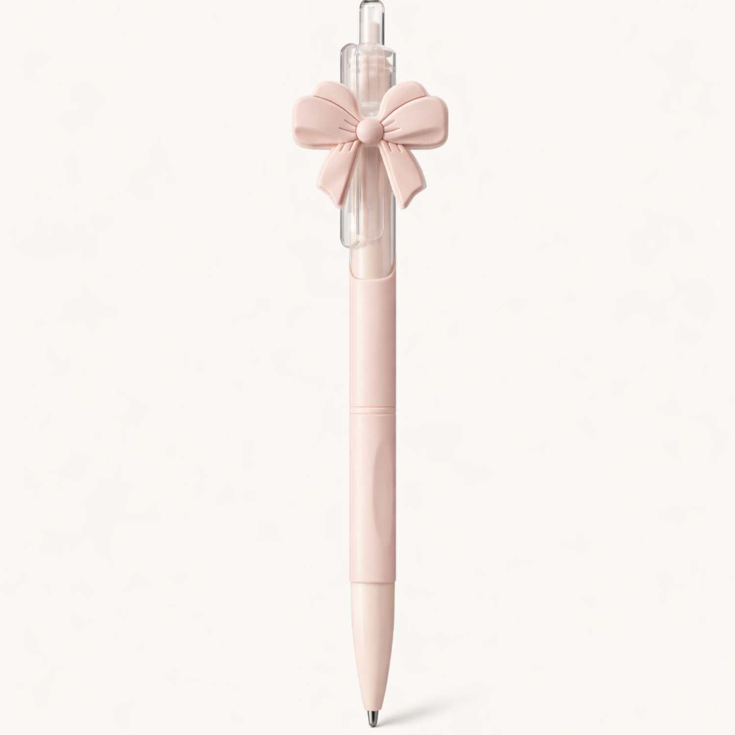 Stylo nœud papillon rose